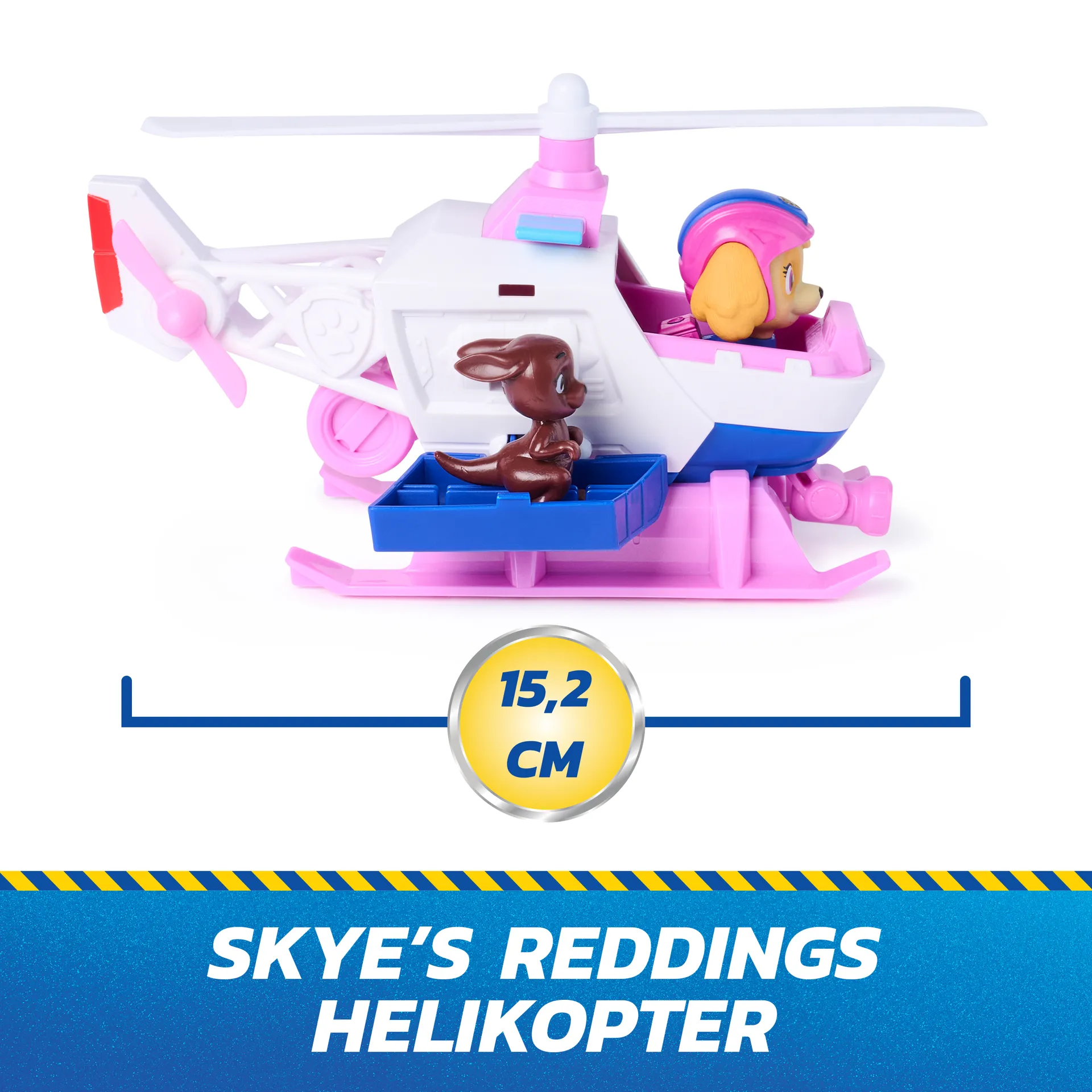 PAW Patrol - Search & Rescue: Skyes Rettungs-Helikopter mit 2 Figuren – Bild 5
