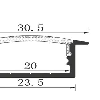 Synergy 21 LED U-Profil 200cm, ALU013 Synergy 21 LED U-Profil 200cm, ALU013