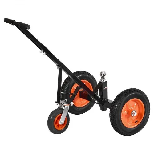 VEVOR Rangierhilfe Anhänger, 454 kg Stützlastkapazität, 425 & 560 mm einstellbare Höhe, 50,8 mm Kugel, 355,6 mm Luftreifen, Karbonstahl, zum Bewegen von Wohnmobilanhängern VEVOR Rangierhilfe Anhänger, 454 kg Stützlastkapazität, 425 & 560 mm einstellbare Höhe, 50,8 mm Kugel, 355,6 mm Luftreifen, Karbonstahl, zum Bewegen von Wohnmobilanhängern