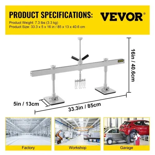 VEVOR Dent Puller Lackfreies Dent Puller 85cm Reparatur Dellen Reparaturset – Bild 6