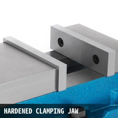 VEVOR Schraubzwingen-Schraubstock 100 mm, Tischschraubstock 100 mm, Werkbankklemmen 16 kg, Metall Professionelle Gusseisen Schraubstock für Säulenbohrer Breite Backen – Bild 2