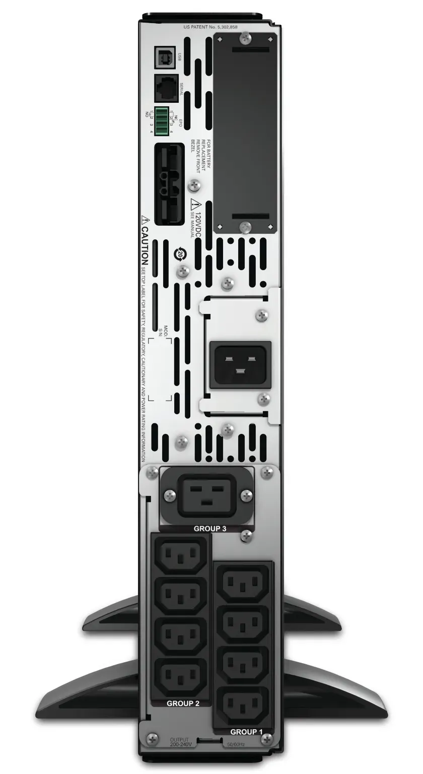 APC Smart-UPS X SMX3000RMHV2U - 3000VA, 8x C13 + 1x C19 Ausgang, USB, erweiterbare Laufzeit – Bild 4