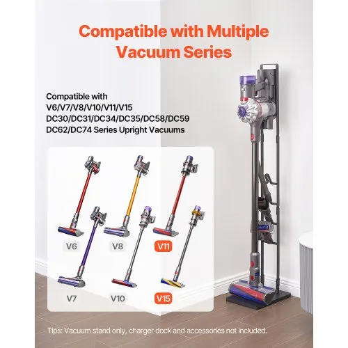 VEVOR Staubsaugerständer, kompatibel mit Dyson V6 V7 V8 V10 V11 V15, Staubsaugerständerhalter mit 4 Haken für Dyson DC30 DC31 DC34 DC35 DC58 DC59 DC62 D74 kabellose Staubsauger & Zubehör VEVOR Staubsaugerständer, kompatibel mit Dyson V6 V7 V8 V10 V11 V15, Staubsaugerständerhalter mit 4 Haken für Dyson DC30 DC31 DC34 DC35 DC58 DC59 DC62 D74 kabellose Staubsauger & Zubehör