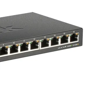 D-Link DGS-1016S Unmanaged Gigabit Ethernet (10/100/1000) Schwarz D-Link DGS-1016S Unmanaged Gigabit Ethernet (10/100/1000) Schwarz