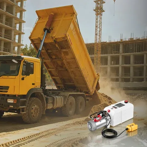 VEVOR Hydraulikaggregat Hydraulikpumpe 1600 W 7 Qt 3,4 L/min Einfachwirkend für Ladebordwände Scherenhubtische Becherförderer, Entlastungsdruck 22 Mpa, Überdruckventil, Handregler, Horizontale Montage – Bild 7