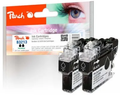 Peach 320481 Druckerpatrone 2 Stück(e) Kompatibel Hohe (XL-) Ausbeute Schwarz Peach 320481 Druckerpatrone 2 Stück(e) Kompatibel Hohe (XL-) Ausbeute Schwarz