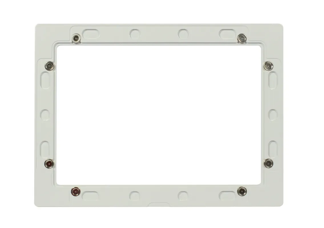 ALLNET Touch Display Tablet 10 Zoll zbh. Blende für Einbaurahmen, weiß schmal – Bild 2