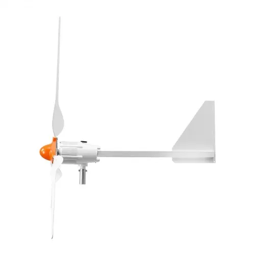 VEVOR 1500W 24V Horizontale Windkraftanlage mit Wind- & Solar-Hybridregler, 3 Rotorblätter, 3-Phasen-Wechselstrom, IP67 & Überladeschutz, MPPT- & PWM-Hybridregler, Windturbine für Wohnhäuser RVs Boote – Bild 9