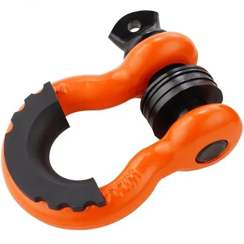 VEVOR 2er-Pack 3/4 Zoll D-Ring-Schäkel mit 7/8 Zoll Schraubstift Bruchfestigkeit 28500kg – Bild 9