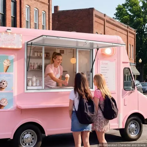 VEVOR Verkaufsfenster für Foodtrucks 1524 x 915 mm aus Aluminiumlegierung, Konzessionsfenster für Imbisswagen, bis zu 85° Aufklappbar, 4 Acryl-Schiebefenster, Verkaufsklappe, Schlepphaken, Regenschutz – Bild 7