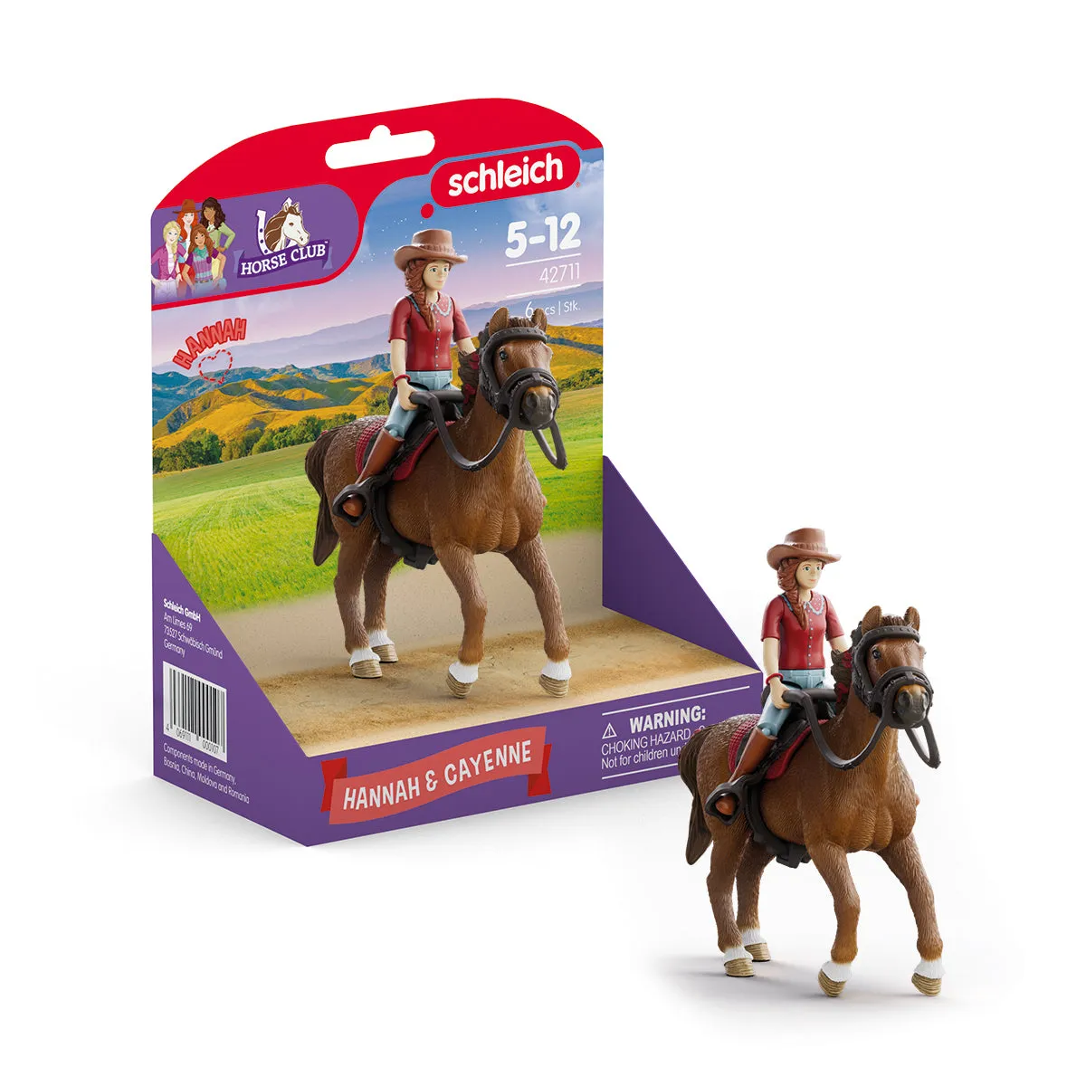 schleich HORSE CLUB Hannah & Cayenne schleich HORSE CLUB Hannah & Cayenne