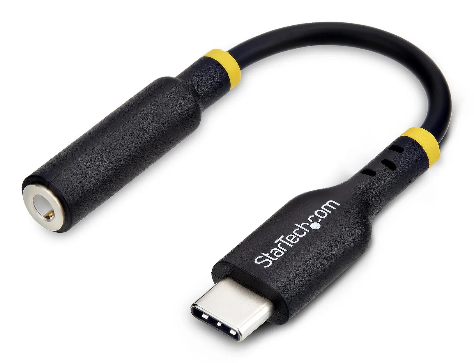 StarTech.com USB C Kopfhörer Adapter, USB C TRRS Kopfhörer-Headset Audio, USB-C auf 3.5 mm Klinke, Hi-Fi 32-Bit-DAC, USBC zu Klinke für PC, Handy, Laptop, Tablet, Thunderbolt Kompatibel StarTech.com USB C Kopfhörer Adapter, USB C TRRS Kopfhörer-Headset Audio, USB-C auf 3.5 mm Klinke, Hi-Fi 32-Bit-DAC, USBC zu Klinke für PC, Handy, Laptop, Tablet, Thunderbolt Kompatibel