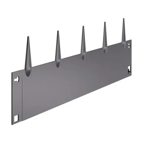 VEVOR Rasenkante, 5er-Set, 990x207x1,5 mm, rostbeständige Beeteinfassung aus Metall, Beetumrandung, Raseneinfassung, einfach zu installieren, Trennwand für Blumenbeete, Hofwege Dunkelgrau – Bild 10