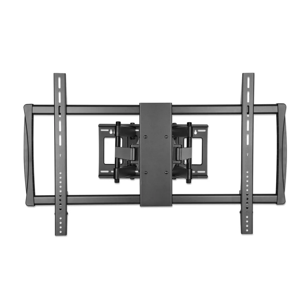 Manhattan Universal Wandhalterung für Großbildschirme, neig- und schwenkbar, Für Flachbildschirme und Curved Displays von 60" bis 100"* und bis zu 80 kg, neig- und schwenkbar sowie horizontal justierbar, schwarz – Bild 3