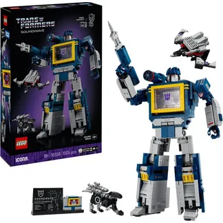 10358 Icons Transformers: Soundwave, Konstruktionsspielzeug 10358 Icons Transformers: Soundwave, Konstruktionsspielzeug