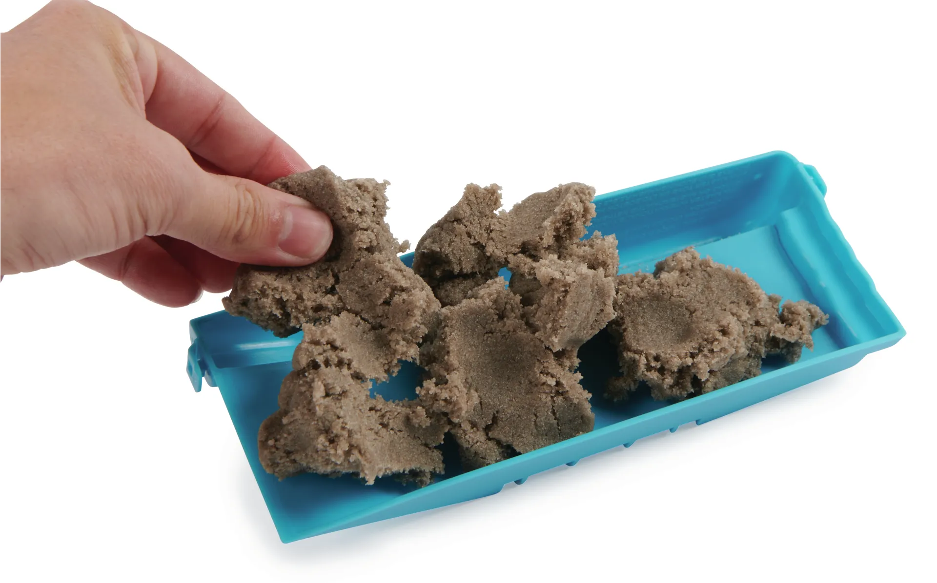 Tech Deck Concrete - Fingerboard-Rampe zum Selberbauen aus wiederverwendbarem Beton-Material, mit Fingerboard von Enjoi, ab 6 Jahren – Bild 4