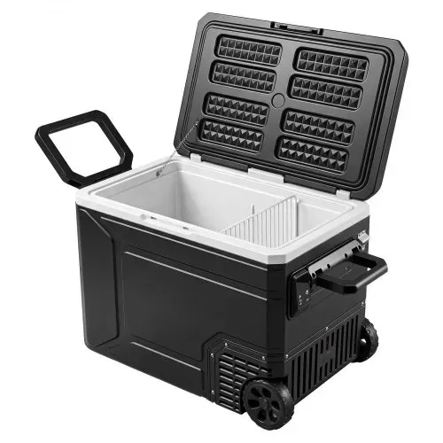 VEVOR Kompressor Kühlbox 80 L, Auto Kühlschrank mit Griff, App-Steuerung & Rädern, 12 V/24 V DC, 100–240 V AC, -20 °C bis 20 °C, Elektrische Gefrierbox für LKW, Van, RV, SUV, Reisen & Camping – Bild 8