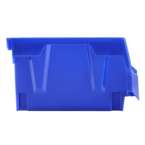 VEVOR Kunststoff-Aufbewahrungsbehälter (12,7 x 10,2 x 7,6 cm), hängender, stapelbarer Aufbewahrungsbehälter, blau/rot, 24er-Pack, robuste Stapelbehälter für die Organisation von Schränken, Küchen, Büros oder Vorratskammern – Bild 8