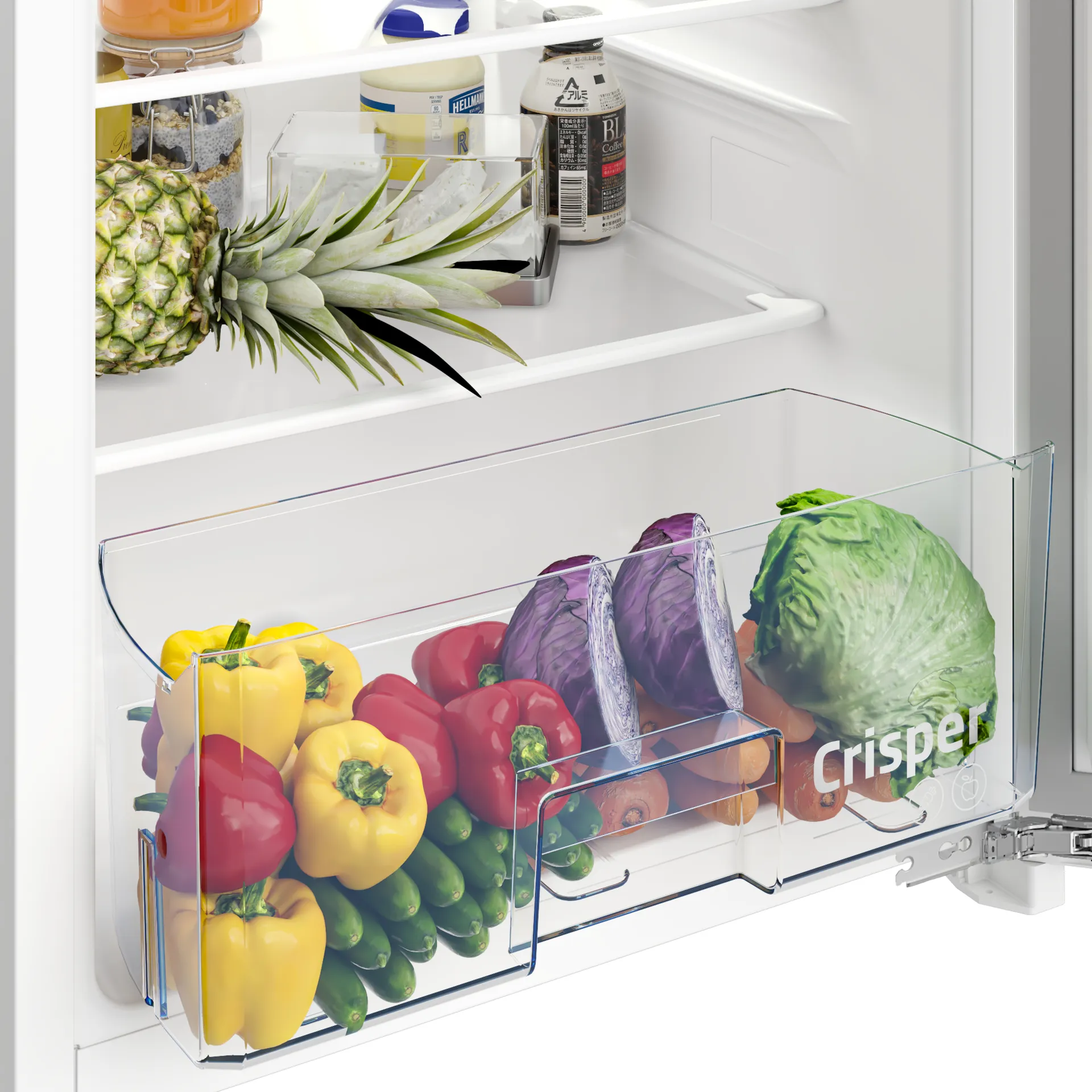 Beko B1804N Kühlschrank Integriert 126 l Weiß – Bild 6