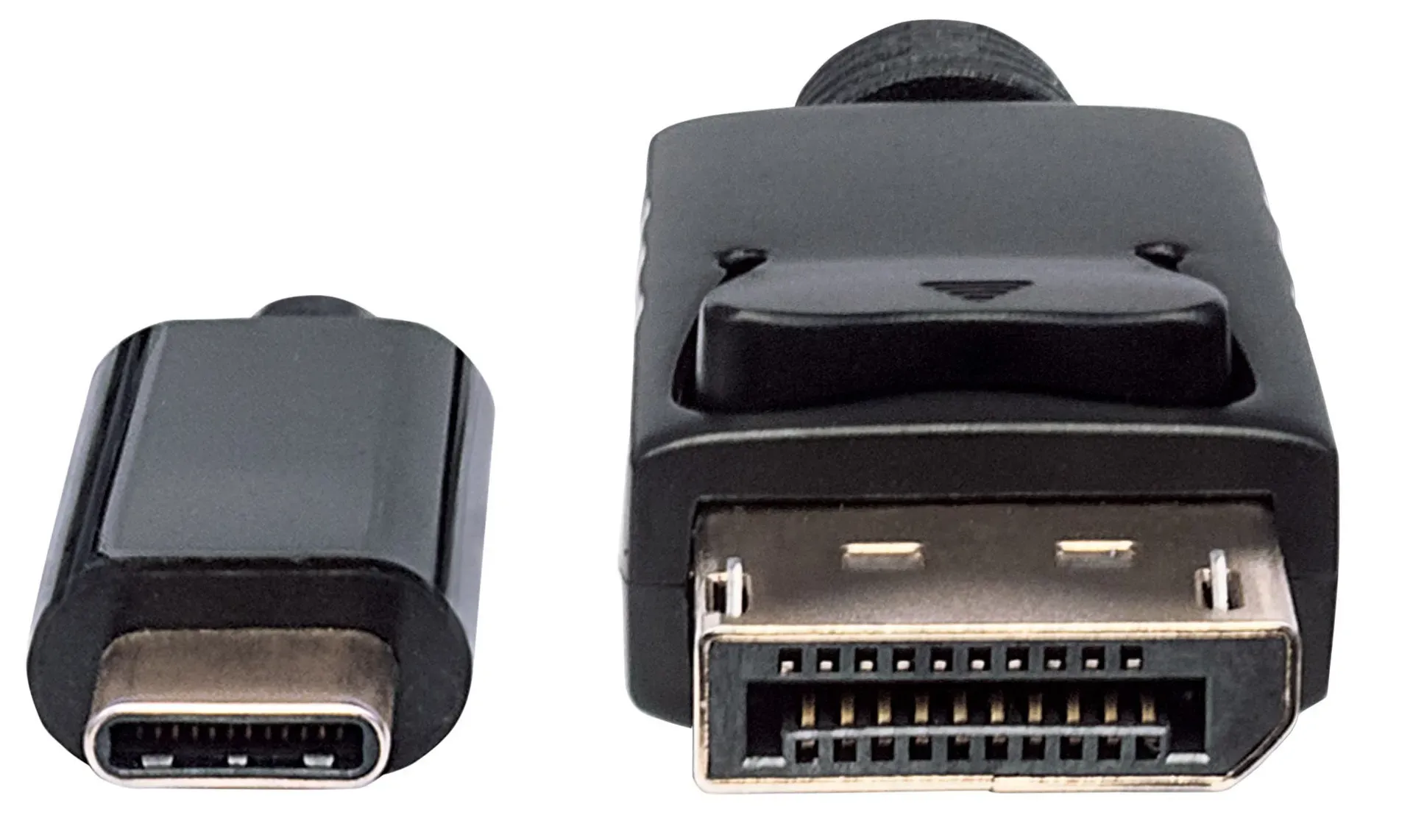 Manhattan USB-C auf DisplayPort-Adapterkabel, Konvertiert das Alternate-Mode-Signal in ein DisplayPort 4K-Ausgangssignal, 1 m, schwarz – Bild 3