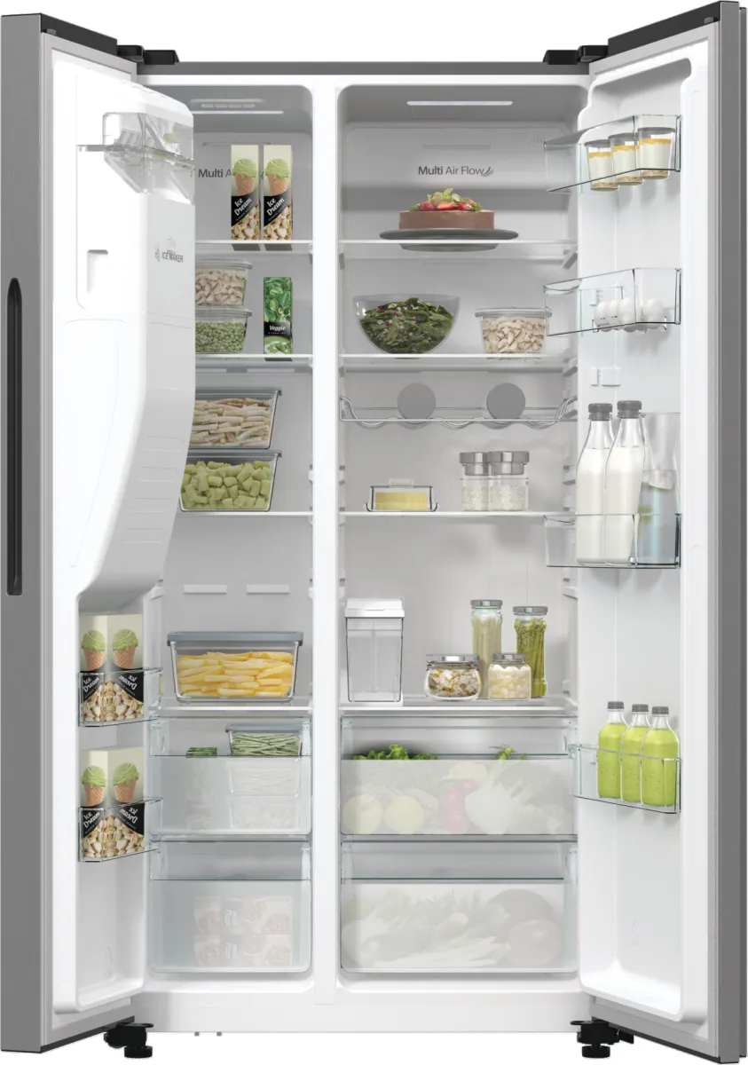 Hisense Side by Side RS5P535NTCE BK065B – Bild 4