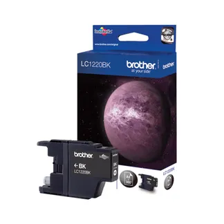 Brother LC1220BK Druckerpatrone 1 Stück(e) Original Schwarz Brother LC1220BK Druckerpatrone 1 Stück(e) Original Schwarz