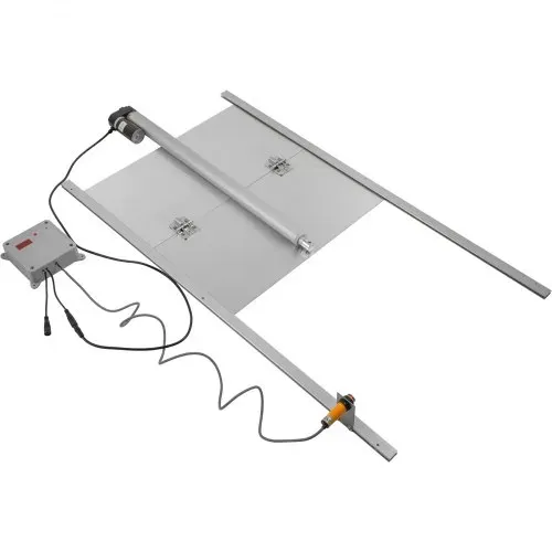 VEVOR Automatische Hühnerklappe Aluminiumlegierung/ABS Hühnertür mit Schieber 66W Hühner-Pförtner 30x30cm Tür Stallöffner mit Lichtsensor Zeitsteuerung Ideal für Außen-/Innenbereich von Hühnerställen – Bild 10