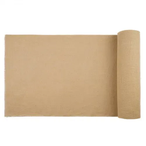 VEVOR Jute Stoff, Sackleinen-Stoffrolle, 50x50 hochdichte breite natürliche Sackleinen-Stoffrollen, 1016mmx22,86m, für Dekoration, Handwerk, Hochzeit, Gartenarbeit, Pflanzen- & Baumwinterabdeckung – Bild 10