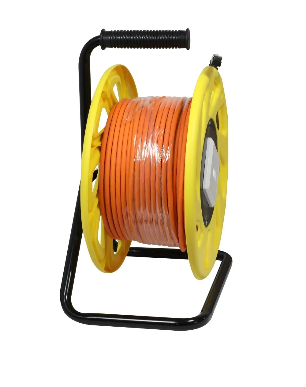 Kabeltrommel, CAT6A, 50m, CAT7A Rohkabel S-STP(S/FTP), mit 1x Buchse/Stecker RJ45(CAT6A), LSZH, Synergy 21 – Bild 2