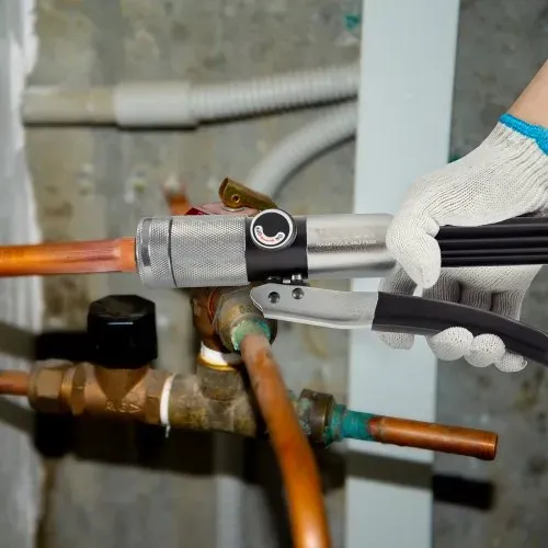 VEVOR Hydraulischer Rohraufweiter Rohrexpander HVAC-Rohraufweiter-Kit mit 7x Matrizen 0,95/1,27/1,59/1,90/2,22/2,54/2,86cm und 1x Rohrschneider Ideal zum Aufweiten von Aluminium Messing Kupfer Stahl – Bild 7