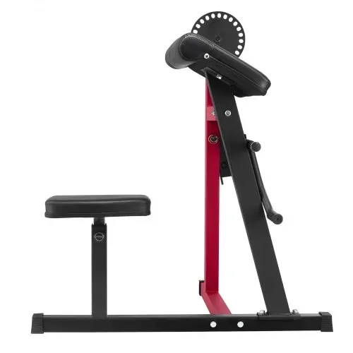 VEVOR Preacher Curl Bank, 2 in 1 Bizeps-Curlbank und Trizeps-Extension-Maschine, isolierte Bizeps-Station mit sitzendem Arm, Krafttrainingsbank, Trainingsgerät für das Heim-Fitnessstudio – Bild 10