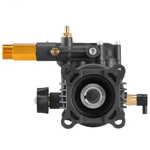 VEVOR Hochdruckreinigerpumpe, 3/4 Zoll Welle horizontal, 3500 PSI, 2,5 GPM, Ersatz-Hochdruckreinigerpumpen-Set mit 5 Düsen, Hardware und Siphonrohr, bis zu 150 Stunden, Hochdruckreiniger Ersatzpumpe – Bild 9