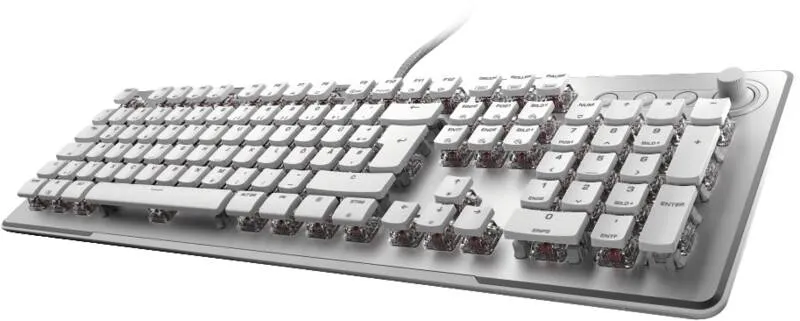 Turtle Beach Vulcan II Max Tastatur Gaming USB Deutsch Weiß – Bild 4