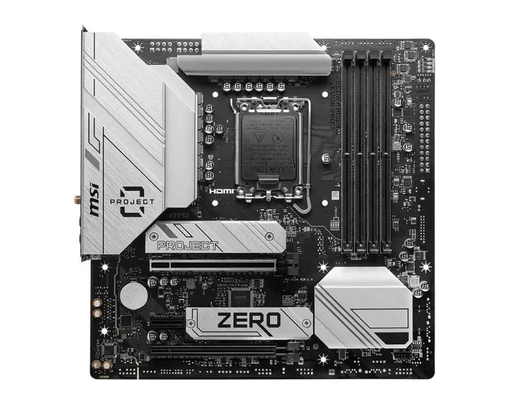 MSI B760M Ptoject Zero Intel B760 LGA 1700 micro ATX MSI B760M Ptoject Zero Intel B760 LGA 1700 micro ATX