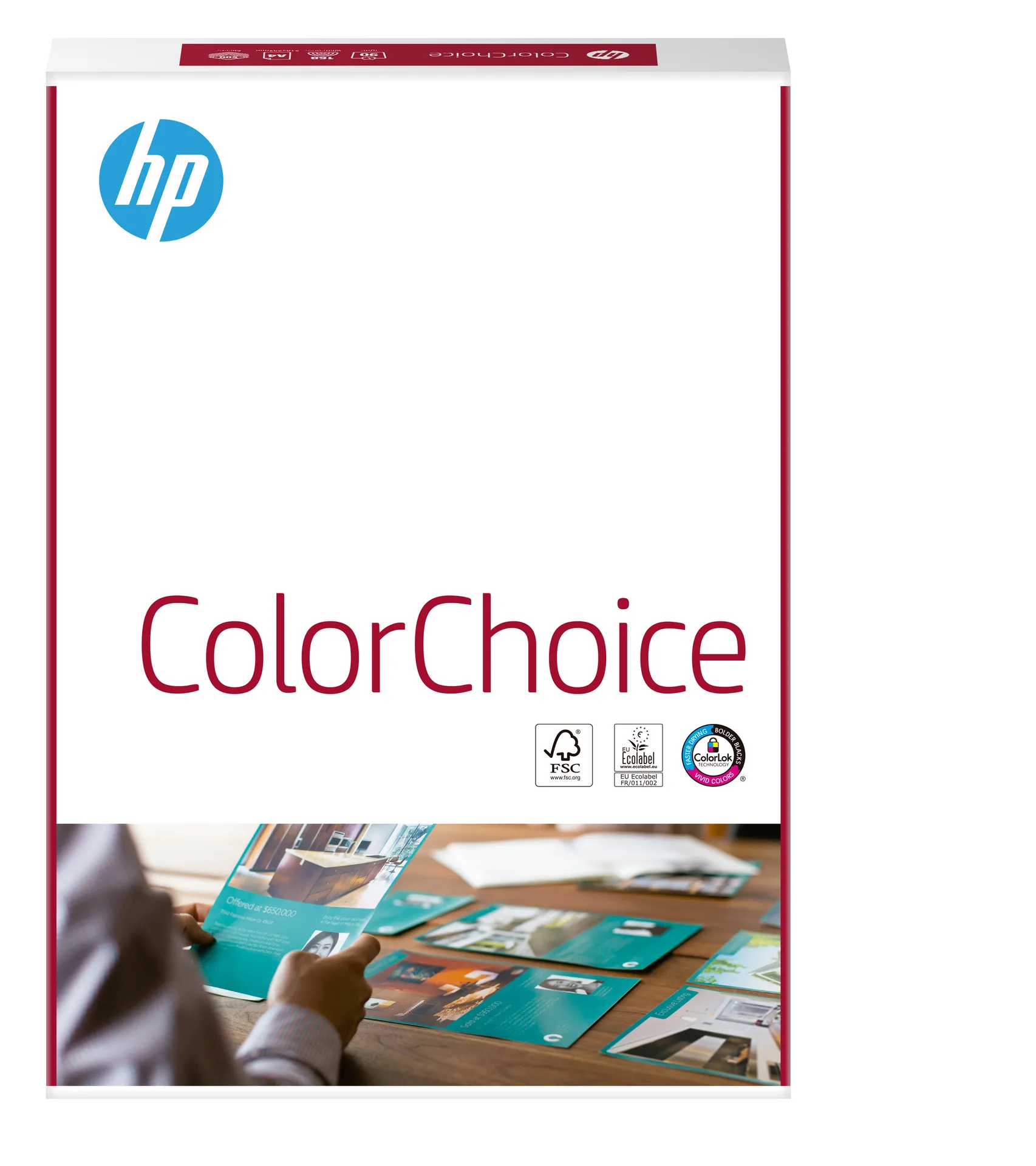 HP Color Choice 500/A4/210×297 Druckerpapier A4 (210×297 mm) 500 Blätter Weiß HP Color Choice 500/A4/210×297 Druckerpapier A4 (210×297 mm) 500 Blätter Weiß