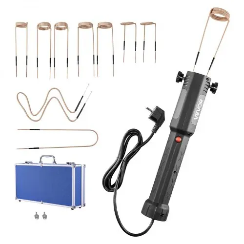 VEVOR Induktionsheizgerät zum Entfernen von Schrauben, 1100 W, magnetisches Induktionsheizgerät-Set, Heizgerät zum Entfernen von rostigen Schrauben, Autowerkstatt-Reparaturwerkzeuge mit 10 Spulen – Bild 8