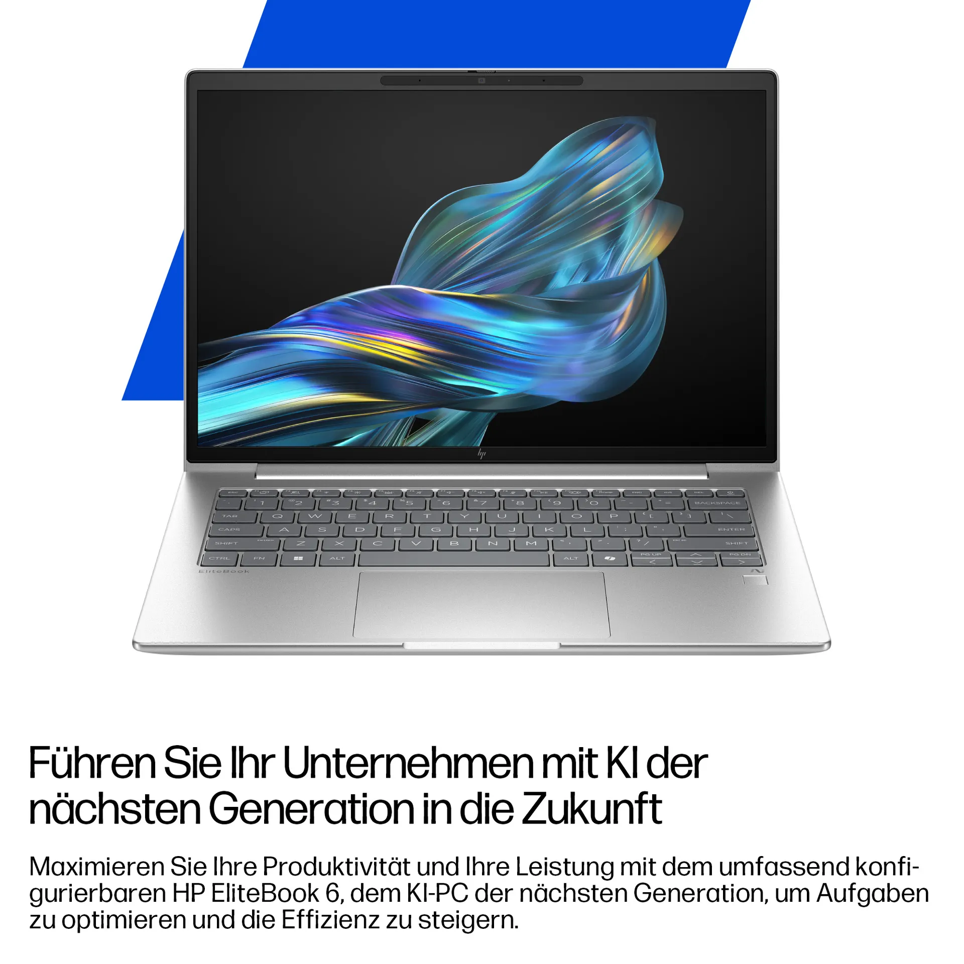 HP EliteBook 6 G1a Next Gen AI PC Copilot+ PC AMD Ryzen AI 7 350 Laptop 35,6 cm (14") WUXGA 32 GB DDR5-SDRAM 1 TB SSD Wi-Fi 7 (802.11be) Windows 11 Pro Silber – Bild 6