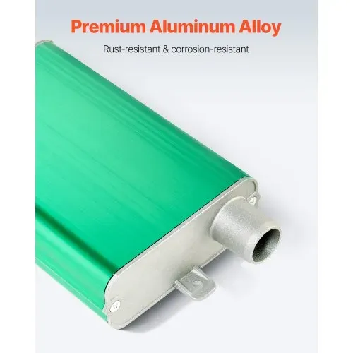VEVOR Dieselheizungsschalldämpfer Abgasschalldämpfer Set mit 2 Klemmen & Schrauben, Aluminiumlegierung, Standheizungs-Geräuschreduzierer für 2 kW / 5 kW / 8 kW Standheizung – Bild 5