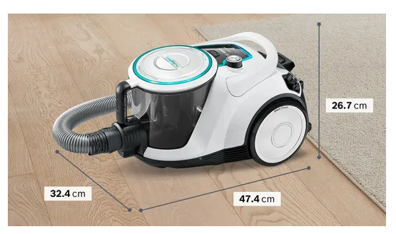 Bosch Serie 6 BGC41XHYG Staubsauger 2,4 l Zylinder-Vakuum Trocken 700 W Beutellos – Bild 3