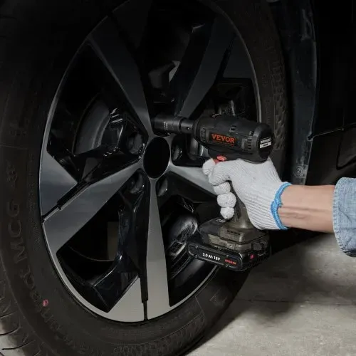 VEVOR 1/2 Zoll Steckschlüsselsatz CR-V-legierter Stahl 9-tlg Steckschlüssel Satz 29-38 mm Tiefe Stecknüsse Schlagschrauber, HRC 42-48 Steckschlüssel inkl Werkzeugkoffer, Metrisch Schraubenausdreher – Bild 7