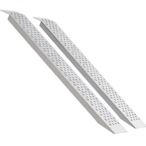 VEVOR Auffahrrampe, Verladerampe, Autorampe 680 kg, extra breite Verladeschiene, Auto Laderampe 2160 x 1375 mm, 2 Stk. Rampen, für Motorrad, Anhänger, ATV, UTV, Gartentraktor, Rasenmäher – Bild 10