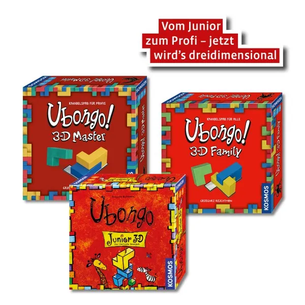 Kosmos Ubongo 3-D Master Ubongo 3D Master 30 min Brettspiel Puzzle – Bild 4