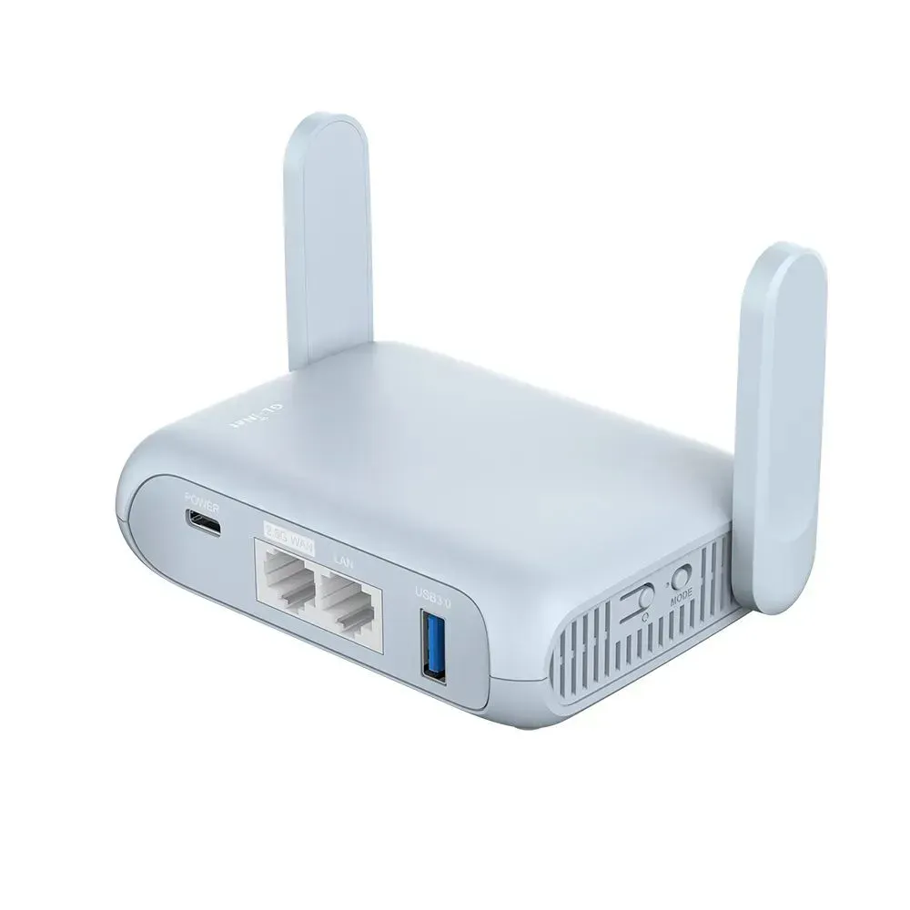 ALLNET Wireless Travel Router WIFI6 • AX3000 • 1GbE LAN • 2.5GbE WAN • Pocket-sized Router for Home and Travel / WiFi Client "OpenWRT" – Bild 2