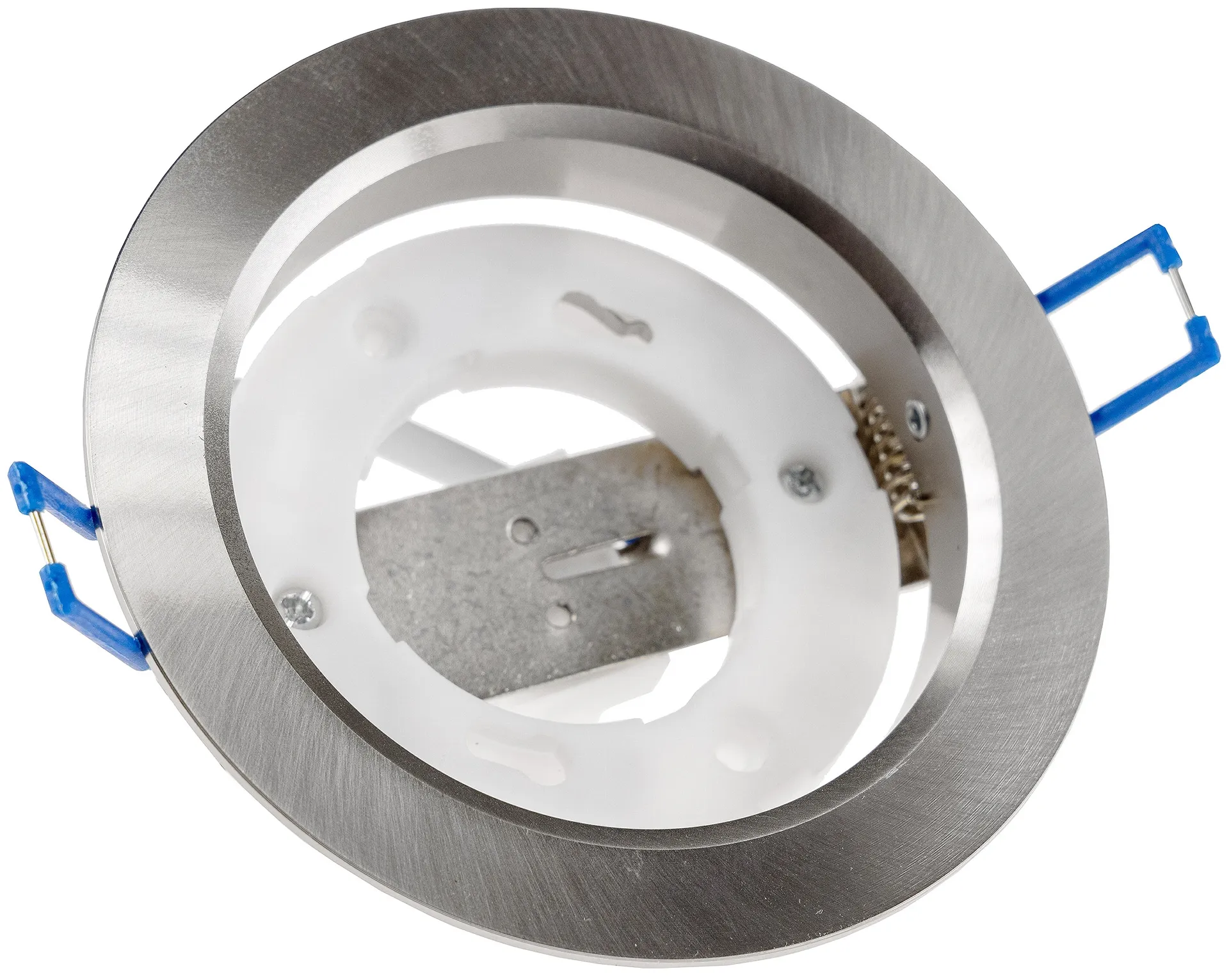 Einbaustrahler „CT-DS108“ Ø108mm GX53 Fassung, 230V, Aluminium gebürstet Einbaustrahler „CT-DS108“ Ø108mm GX53 Fassung, 230V, Aluminium gebürstet