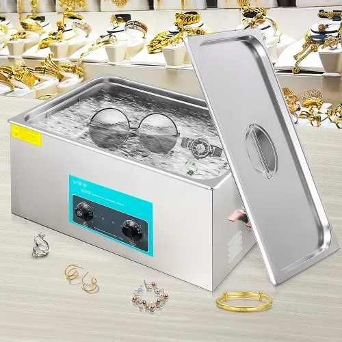 VEVOR Ultraschallreiniger 30L Ultraschall-Reinigungsmaschine Schmuck Brille – Bild 7