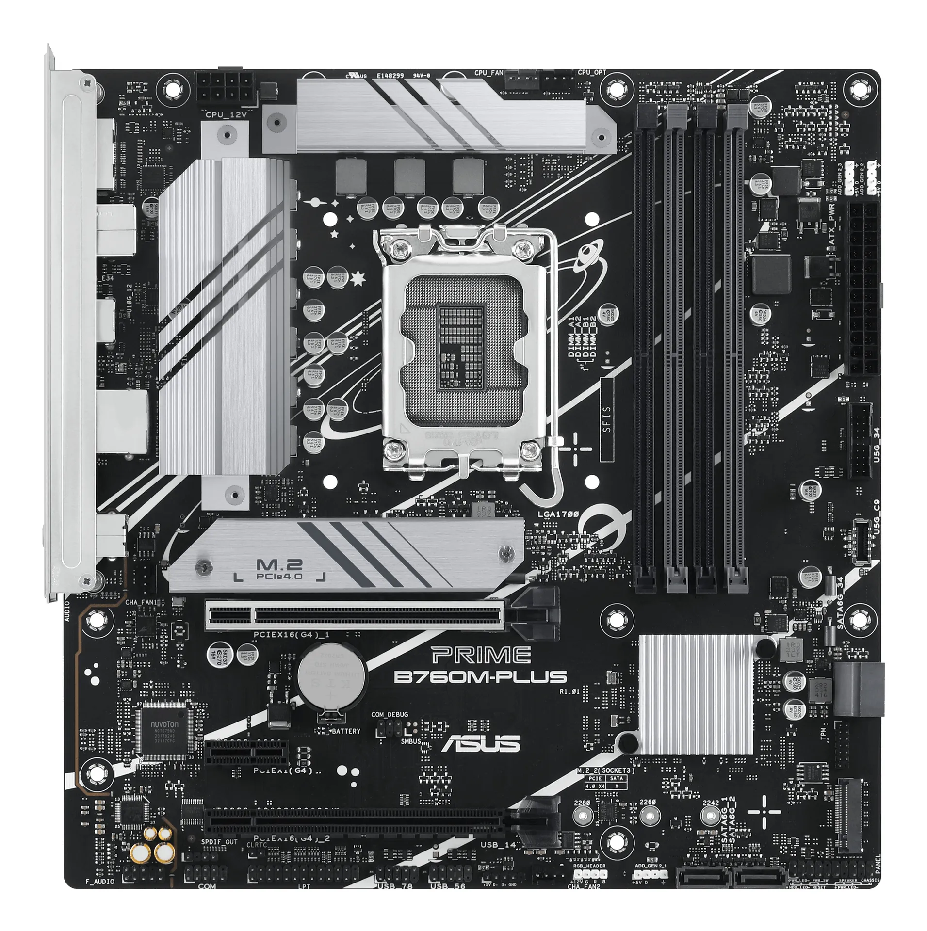 ASUS PRIME B760M-PLUS Intel B760 LGA 1700 micro ATX – Bild 2