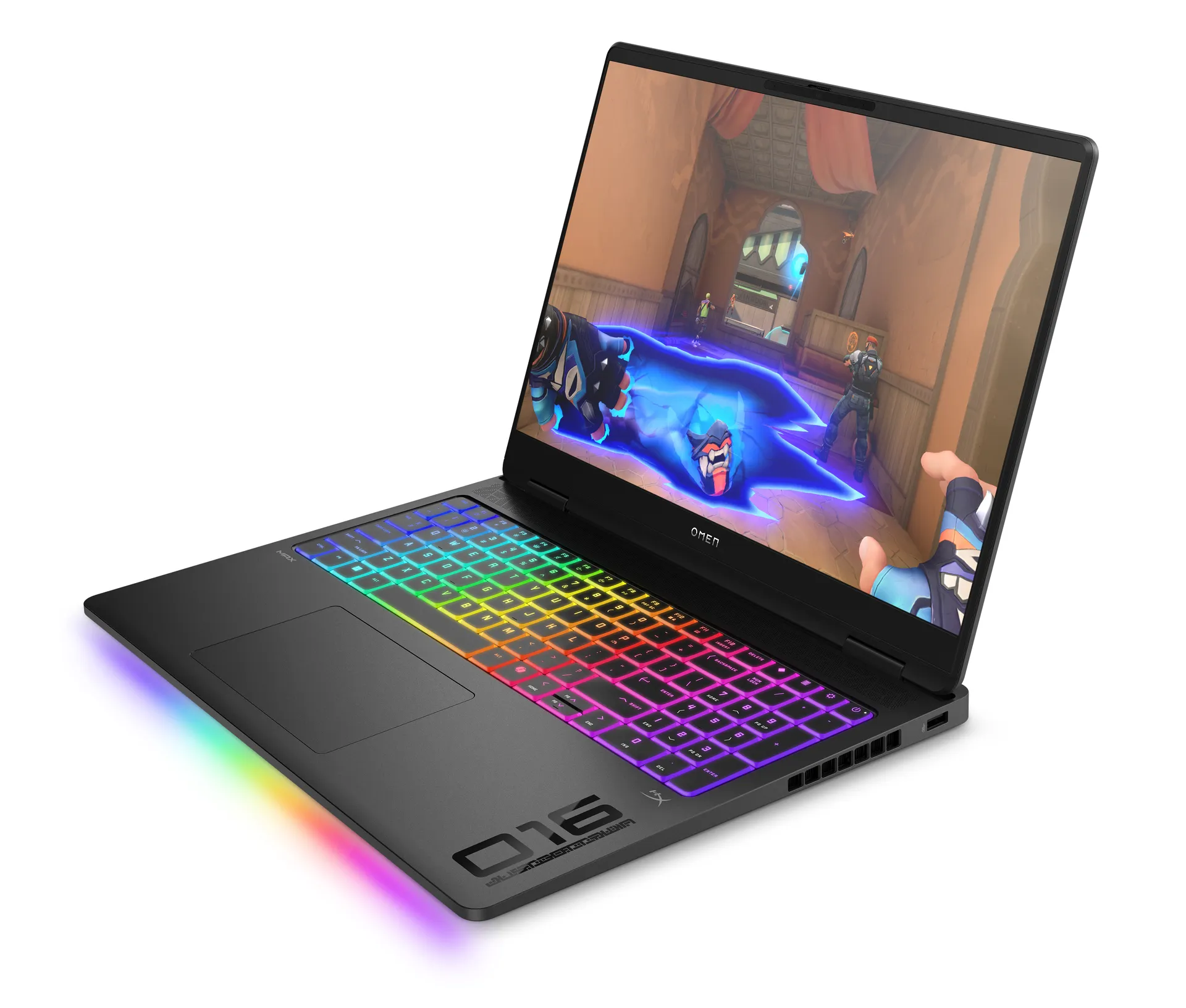 HP OMEN MAX Gaming 16-ah0170ng Intel Core Ultra 7 255HX Laptop 40,6 cm (16") WQXGA 64 GB DDR5-SDRAM 2 TB SSD NVIDIA GeForce RTX 5080 Wi-Fi 6E (802.11ax) Windows 11 Home AI PC Schwarz – Bild 6