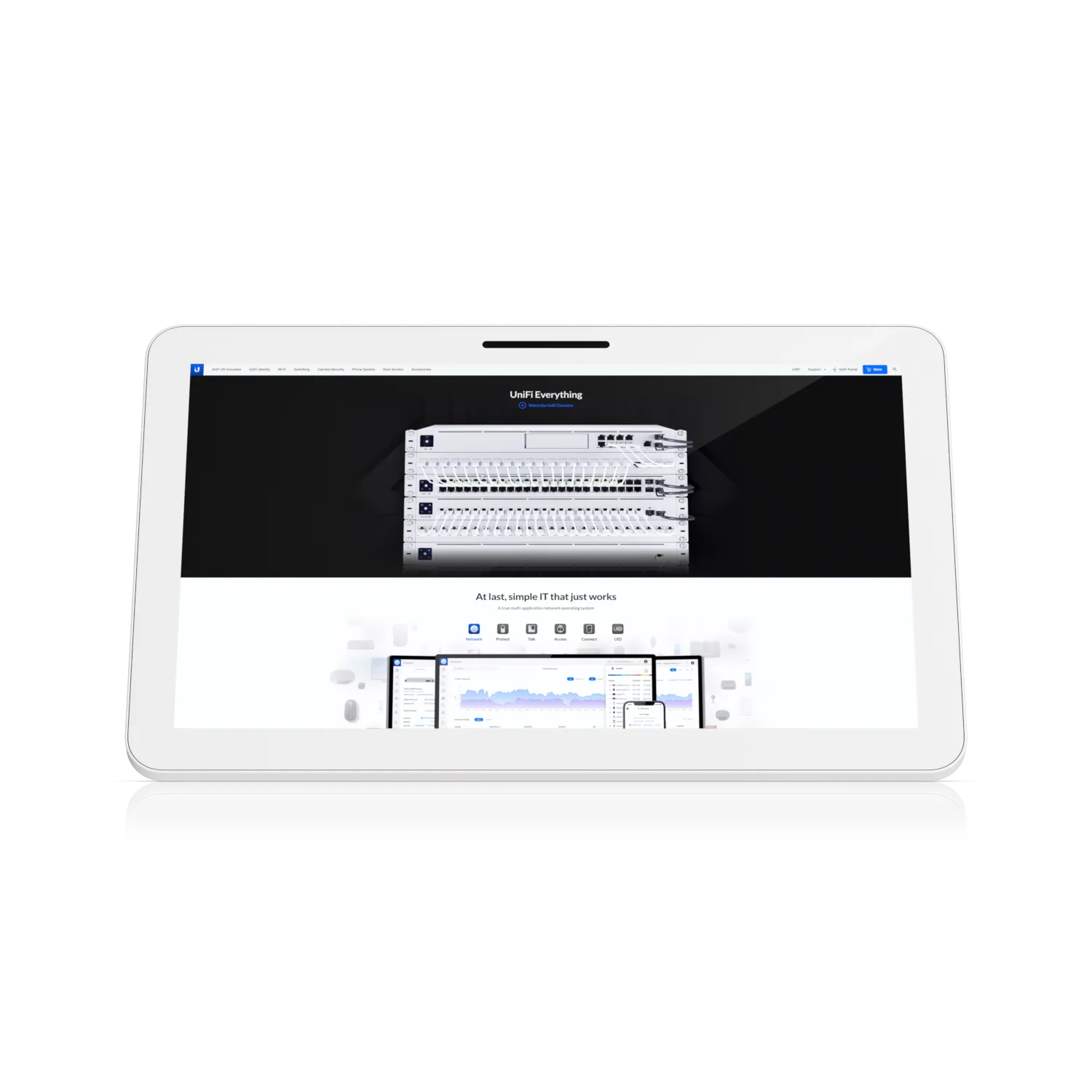 Ubiquiti UniFi Connect Display / 21.5″ Full HD / PoE++ / 32 GB / UC-Display Ubiquiti UniFi Connect Display / 21.5″ Full HD / PoE++ / 32 GB / UC-Display