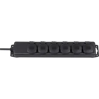 Outdoor-Steckdosenleiste IP44, 6-fach Outdoor-Steckdosenleiste IP44, 6-fach