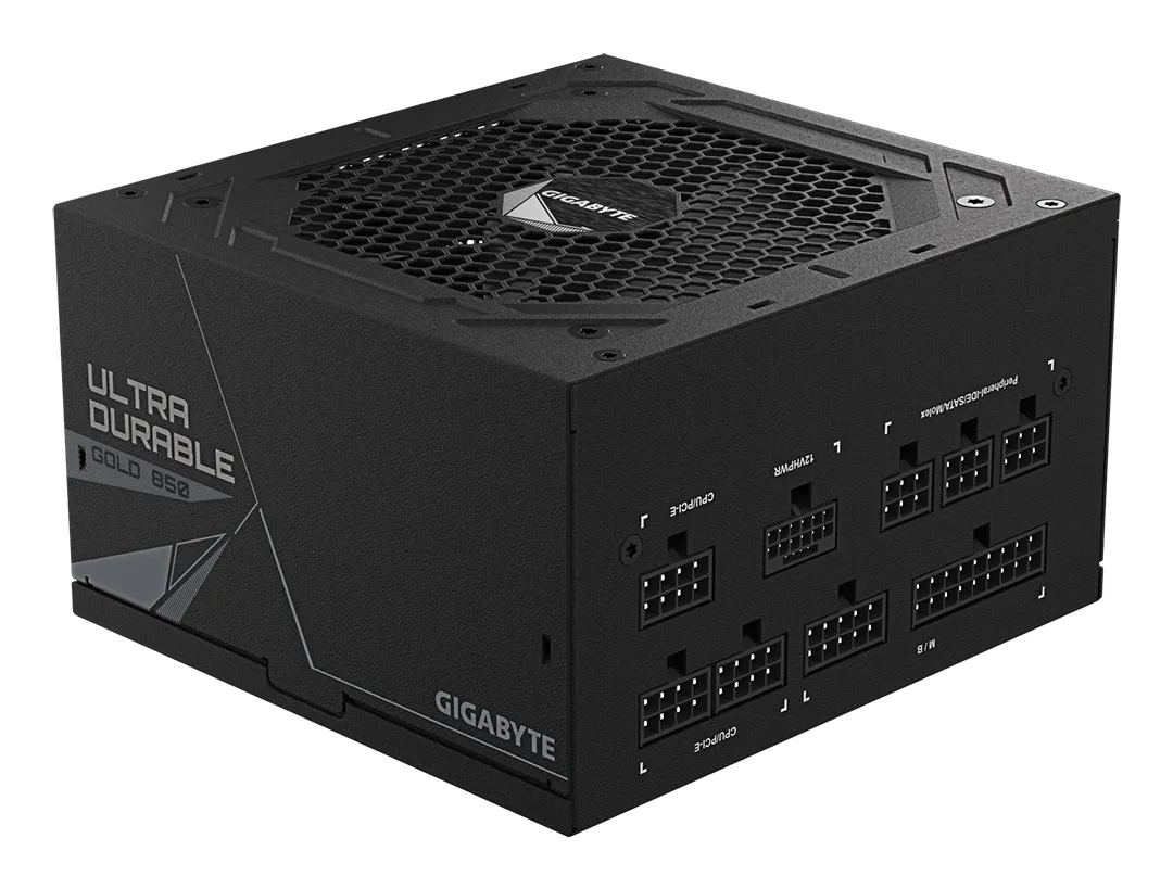 GIGABYTE UD850GM PG5 V2 Netzteil – PCIe Gen 5.1, 80 PLUS Gold, Vollmodulares Design, 120-mm-Lüfter, ATX 3.1-kompatibel, EU-Stecker – Bild 4